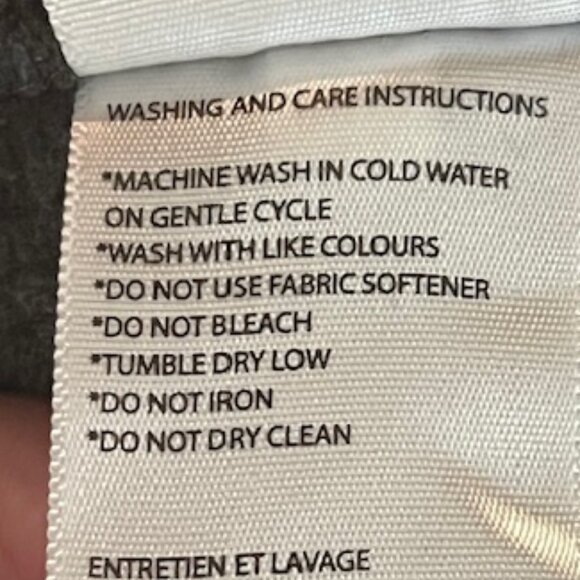 Closet Clearance Lole Dark Grey Full Zip Sweatshirt - Picture 7 of 8